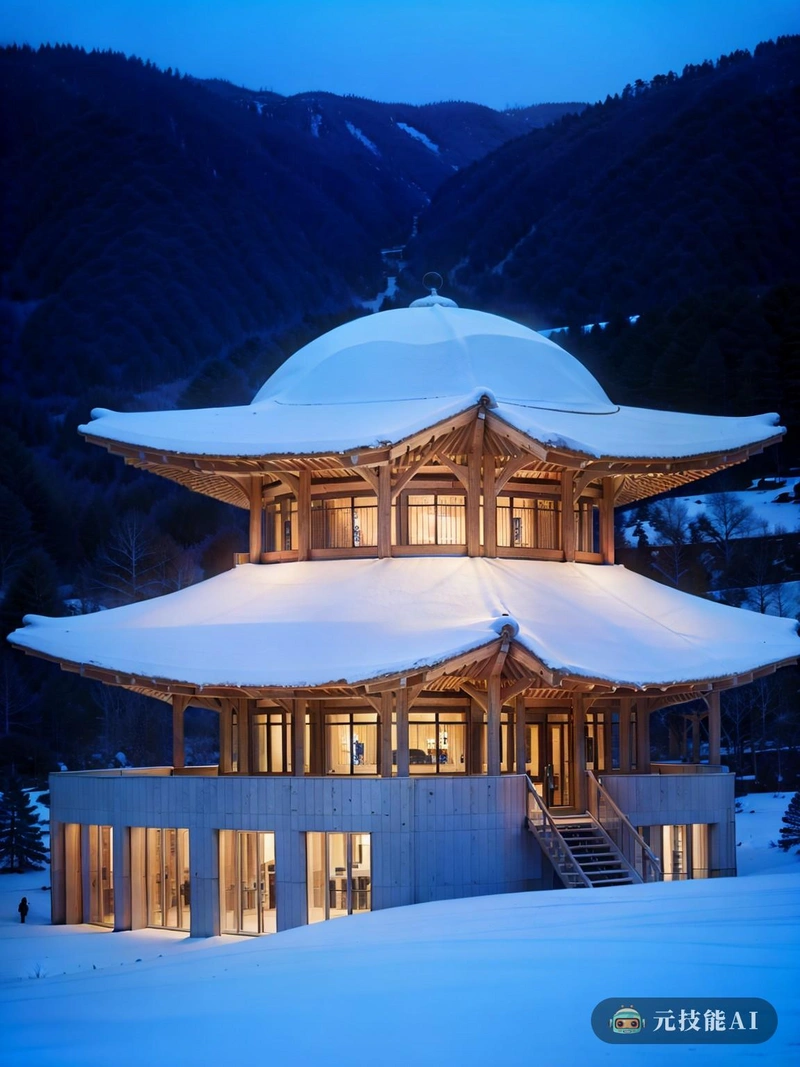在白雪皑皑的山脉中心,一座独特的法院大楼是草原风格建筑和传统韩国建筑的见证。这座建筑由坚固的金属制成,本身就是一道风景,但真正引人注目的是它的圆顶屋顶。圆顶是韩国传统建筑的标志,由金属制成,可以承受最严酷的冬季暴风雪和夏季阳光。 在白雪皑皑的山脉中心,一座独特的法院大楼是草原风格建筑和传统韩国建筑的见证。这座建筑由坚固的金属制成,本身就是一道风景,但真正引人注目的是它的圆顶屋顶。圆顶是韩国传统建筑的标志,由金属制成,可以承受最严酷的冬季暴风雪和夏季阳光。
