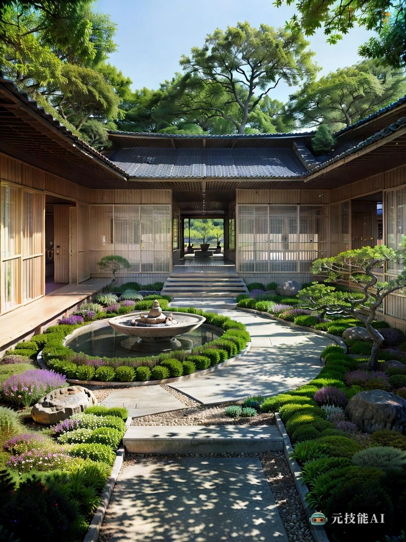 在古城广场的中心,一座奇妙的花园在向你招手。中世纪的现代设计美学与传统的日本建筑无缝融合,创造了一个独一无二的空间,既实用又美观。花园郁郁葱葱的树叶和盛开的花朵邀请游客释放他们的想象力,沉浸在迷人的氛围中。整个画面中使用的涂料都是最高质量的,确保了一个充满活力和持久的完成,将在未来几年吸引观众。中世纪的现代设计元素在花园的光滑线条和极简主义美学中很明显。自然材料和纹理的使用为空间的整体感觉增添了一丝温暖和真实性。传统的日本建筑以圆顶形状的结构作为焦点,以独特而诱人的方式构建花园。花园是城市中精心维护的绿洲,提供了一种宁静与和谐的感觉。这是一场视觉盛宴,每个细节都经过精心考虑。涂层的复杂图案和纹理增加了花园的深度和兴趣,使其成为任何热爱建筑和设计的人必看的目的地。总之,这幅图证明了文化融合的力量。它展示了不同的风格和时代如何融合在一起,创造出真正与众不同的东西。通过使用高质量的涂料,将中世纪的现代设计和传统的日本建筑带入生活,从而形成一幅不仅美观而且具有功能性和可持续性的画面。这部杰作必将激励后世。 在古城广场的中心,一座奇妙的花园在向你招手。中世纪的现代设计美学与传统的日本建筑无缝融合,创造了一个独一无二的空间,既实用又美观。花园郁郁葱葱的树叶和盛开的花朵邀请游客释放他们的想象力,沉浸在迷人的氛围中。整个画面中使用的涂料都是最高质量的,确保了一个充满活力和持久的完成,将在未来几年吸引观众。中世纪的现代设计元素在花园的光滑线条和极简主义美学中很明显。自然材料和纹理的使用为空间的整体感觉增添了一丝温暖和真实性。传统的日本建筑以圆顶形状的结构作为焦点,以独特而诱人的方式构建花园。花园是城市中精心维护的绿洲,提供了一种宁静与和谐的感觉。这是一场视觉盛宴,每个细节都经过精心考虑。涂层的复杂图案和纹理增加了花园的深度和兴趣,使其成为任何热爱建筑和设计的人必看的目的地。总之,这幅图证明了文化融合的力量。它展示了不同的风格和时代如何融合在一起,创造出真正与众不同的东西。通过使用高质量的涂料,将中世纪的现代设计和传统的日本建筑带入生活,从而形成一幅不仅美观而且具有功能性和可持续性的画面。这部杰作必将激励后世。