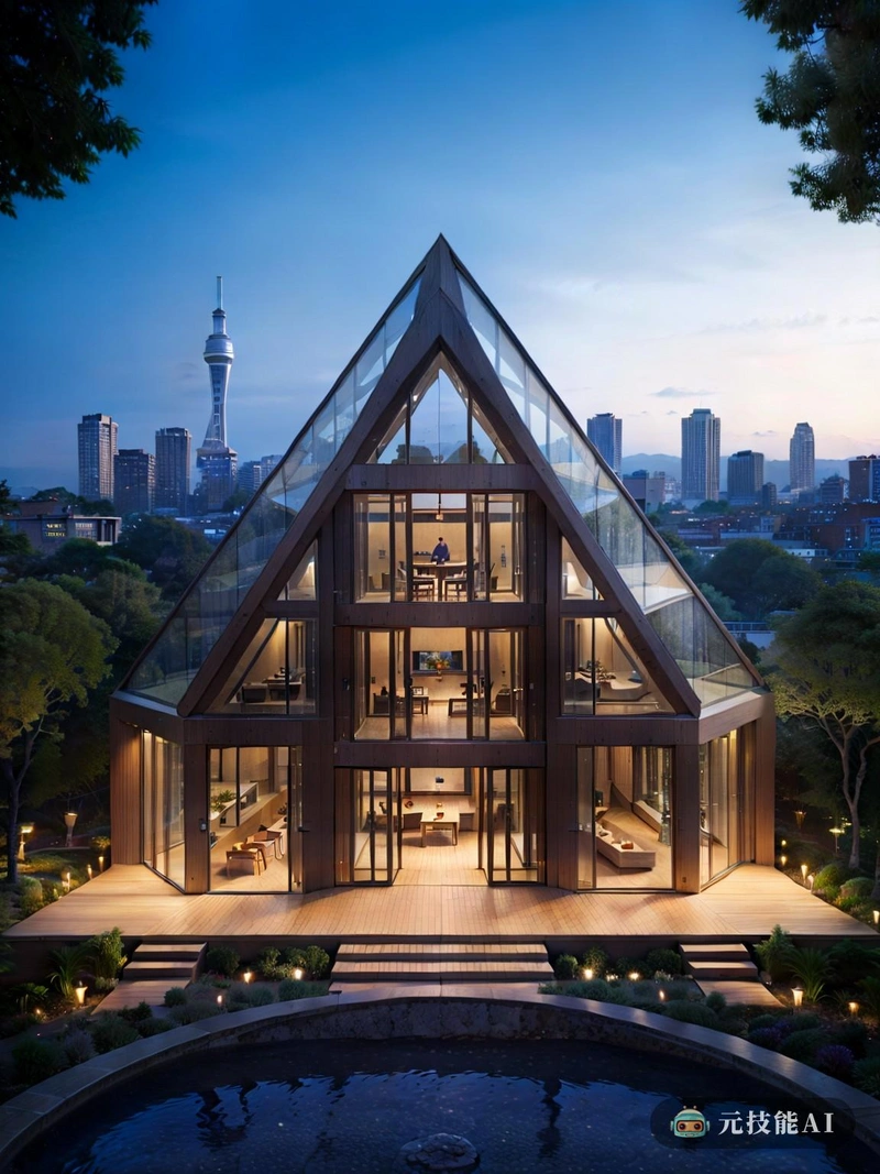 这座城市是现代建筑的展示,建筑的设计与自然环境融为一体。在建筑中使用铸铁和竹子提供了一种独特的美学,结合了传统和现代设计的最佳效果。山墙屋顶为城市的天际线增添了一丝意大利理性主义,在新旧之间创造了视觉上的和谐。天文台是一个高科技奇迹,象征着这座城市对科技和可持续发展的前瞻性态度。这座城市不仅仅是建筑的集合;这是一个充满活力的社区。居民享受城市布局提供的郁郁葱葱的绿色空间和充足的自然光线。他们还受益于隐藏在表面之下的先进技术,这些技术隐藏在人们的视线之外,但却无处不在。从智能能源系统到先进的废物管理,这座城市的设计是可持续和高效的。这座城市也是一个繁荣的活动中心,各行各业的人们聚集在一起,创造了一个丰富的文化大熔炉。高科技创新和意大利理性主义的结合创造了一个独特的身份,既前沿又永恒。总之,这座城市不仅仅是一个居住的地方;这里是人们探索潜能、创新、享受现代科技和自然美景的目的地。 这座城市是现代建筑的展示,建筑的设计与自然环境融为一体。在建筑中使用铸铁和竹子提供了一种独特的美学,结合了传统和现代设计的最佳效果。山墙屋顶为城市的天际线增添了一丝意大利理性主义,在新旧之间创造了视觉上的和谐。天文台是一个高科技奇迹,象征着这座城市对科技和可持续发展的前瞻性态度。这座城市不仅仅是建筑的集合;这是一个充满活力的社区。居民享受城市布局提供的郁郁葱葱的绿色空间和充足的自然光线。他们还受益于隐藏在表面之下的先进技术,这些技术隐藏在人们的视线之外,但却无处不在。从智能能源系统到先进的废物管理,这座城市的设计是可持续和高效的。这座城市也是一个繁荣的活动中心,各行各业的人们聚集在一起,创造了一个丰富的文化大熔炉。高科技创新和意大利理性主义的结合创造了一个独特的身份,既前沿又永恒。总之,这座城市不仅仅是一个居住的地方;这里是人们探索潜能、创新、享受现代科技和自然美景的目的地。