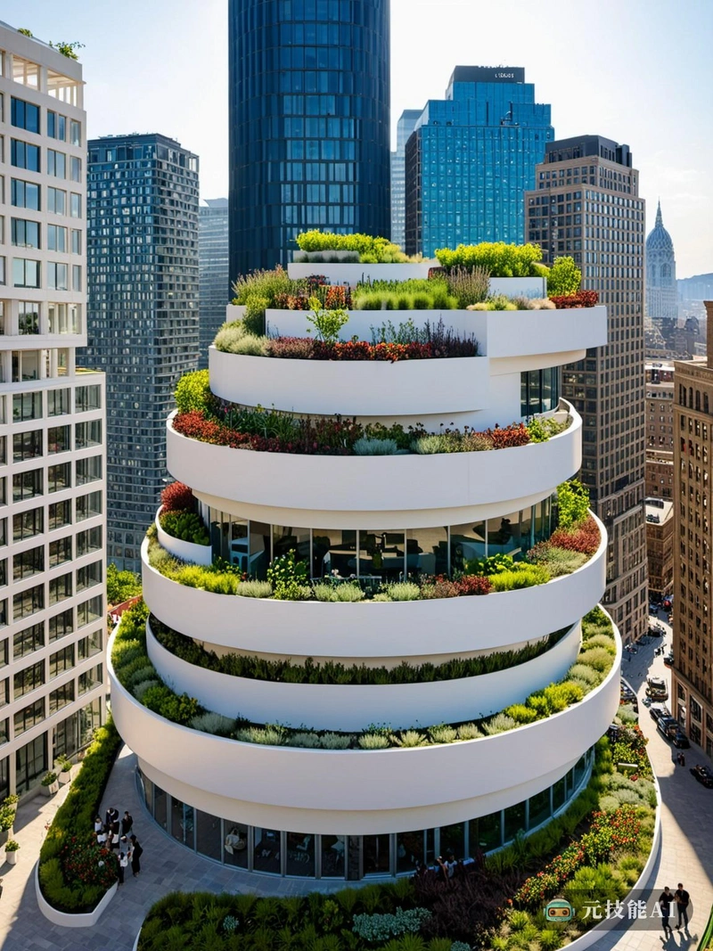 设想一个超越传统城市空间界限的屋顶花园,在城市的喧嚣中提供一个宁静的避难所。这种设计融合了未来主义元素和装饰艺术风格,创造了过去和未来的和谐融合。观景台位于摩天大楼的高处,可以将周围群山尽收眼底,即使站在文明的中心,也能感受到大自然的壮丽。屋顶花园被设计成绿洲,每个细节都经过精心制作。装饰设计装饰着四周,向装饰艺术的优雅简约致敬。油漆和涂料的选择反映了未来主义设计的本质,色调在阳光下变化和发光,创造了一个动态和引人入胜的视觉体验。这个设计不仅仅是关于美学;它是关于创造一个空间,让人们可以逃避日常生活的严酷,找到安慰。屋顶花园证明了设计在改变城市景观方面的力量,使它们更适合居住和吸引人。 设想一个超越传统城市空间界限的屋顶花园,在城市的喧嚣中提供一个宁静的避难所。这种设计融合了未来主义元素和装饰艺术风格,创造了过去和未来的和谐融合。观景台位于摩天大楼的高处,可以将周围群山尽收眼底,即使站在文明的中心,也能感受到大自然的壮丽。屋顶花园被设计成绿洲,每个细节都经过精心制作。装饰设计装饰着四周,向装饰艺术的优雅简约致敬。油漆和涂料的选择反映了未来主义设计的本质,色调在阳光下变化和发光,创造了一个动态和引人入胜的视觉体验。这个设计不仅仅是关于美学;它是关于创造一个空间,让人们可以逃避日常生活的严酷,找到安慰。屋顶花园证明了设计在改变城市景观方面的力量,使它们更适合居住和吸引人。