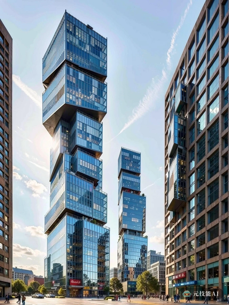 由著名建筑师让·努维尔(Jean Nouvel)设计的时尚现代的塔楼傲然矗立在天际线上。塔的立面是光与影的游戏,其玻璃和金属表面反映了太阳和周围城市景观变化的色调。其棱角分明的设计既大胆又优雅,体现了努维尔与环境和谐融合的标志性风格,同时保持了强烈的视觉冲击力。这座塔似乎是一个有生命的有机体,从地面有机地生长,每层都无缝地流向下一层。它的窗户就像俯瞰城市的眼睛,为那些敢于透过窗户窥视的人提供令人惊叹的景色。让·努维尔的设计不仅仅是一座建筑;它是现代、创新和美丽的宣言。 由著名建筑师让·努维尔(Jean Nouvel)设计的时尚现代的塔楼傲然矗立在天际线上。塔的立面是光与影的游戏,其玻璃和金属表面反映了太阳和周围城市景观变化的色调。其棱角分明的设计既大胆又优雅,体现了努维尔与环境和谐融合的标志性风格,同时保持了强烈的视觉冲击力。这座塔似乎是一个有生命的有机体,从地面有机地生长,每层都无缝地流向下一层。它的窗户就像俯瞰城市的眼睛,为那些敢于透过窗户窥视的人提供令人惊叹的景色。让·努维尔的设计不仅仅是一座建筑;它是现代、创新和美丽的宣言。