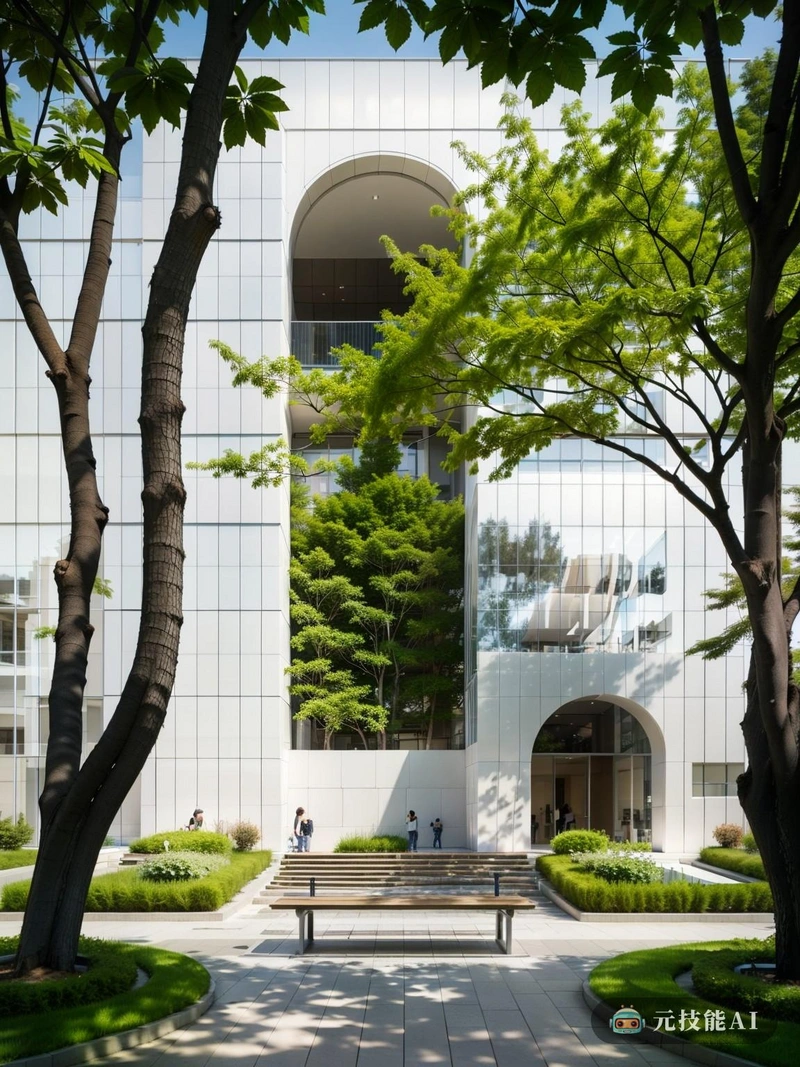 一个形象浮现出来,描绘了一个宁静的公园环境,由著名建筑师勒·柯布西耶设计。公园是城市中心一片充满活力的绿洲,是熙熙攘攘的城市生活的喘息之地。设计的核心是一条优雅的弯曲走道,引导游客穿过公园郁郁葱葱的树叶。树木、开花植物和灌木在头顶形成天然的树冠,过滤阳光,在小路上投下斑驳的阴影。公园里散布着长椅,让路人停下来,反思,享受宁静的氛围。该设计是自然与建筑的和谐融合,创造了一个既美观又实用的空间。 一个形象浮现出来,描绘了一个宁静的公园环境,由著名建筑师勒·柯布西耶设计。公园是城市中心一片充满活力的绿洲,是熙熙攘攘的城市生活的喘息之地。设计的核心是一条优雅的弯曲走道,引导游客穿过公园郁郁葱葱的树叶。树木、开花植物和灌木在头顶形成天然的树冠,过滤阳光,在小路上投下斑驳的阴影。公园里散布着长椅,让路人停下来,反思,享受宁静的氛围。该设计是自然与建筑的和谐融合,创造了一个既美观又实用的空间。