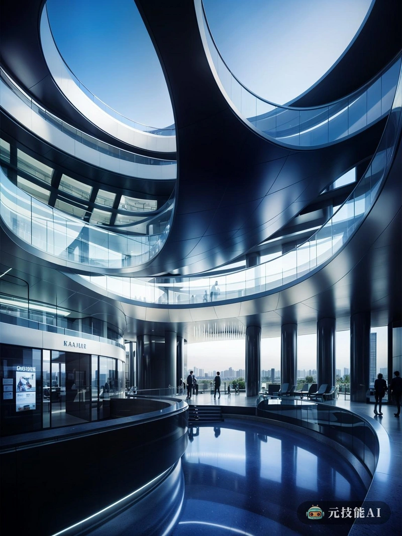 扎哈·哈迪德(Zaha Hadid)设计的未来主义医院是艺术与功能融合的证明。该建筑以动态的、弯曲的形式出现，包裹在透明的玻璃和钢幕中。在内部，医院的内部同样是创新的，圆形走道连接各个部门，每个房间都设计为最佳的患者舒适度和治疗。在整个建筑中使用自然光和通风创造了宁静的氛围，而先进的技术确保了高效和有效的医疗服务。该设计不仅彻底改变了医疗体验，而且为卓越的建筑树立了新的标杆。