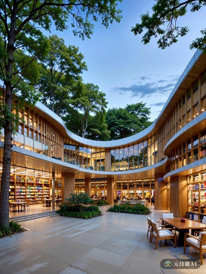 由著名建筑师山崎实设计的图书馆的壮丽景色。建筑高大而优雅,其玻璃立面反射出周围的绿色植物和天空。在里面,图书馆是一个和平与安静的天堂,一排排的木制书架上放着大量的书籍。阅读区舒适宜人,配有舒适的椅子和柔和的灯光。这里的氛围对于沉浸式阅读和探索来说是完美的,使这个图书馆成为社区中一个珍贵的机构。 由著名建筑师山崎实设计的图书馆的壮丽景色。建筑高大而优雅,其玻璃立面反射出周围的绿色植物和天空。在里面,图书馆是一个和平与安静的天堂,一排排的木制书架上放着大量的书籍。阅读区舒适宜人,配有舒适的椅子和柔和的灯光。这里的氛围对于沉浸式阅读和探索来说是完美的,使这个图书馆成为社区中一个珍贵的机构。