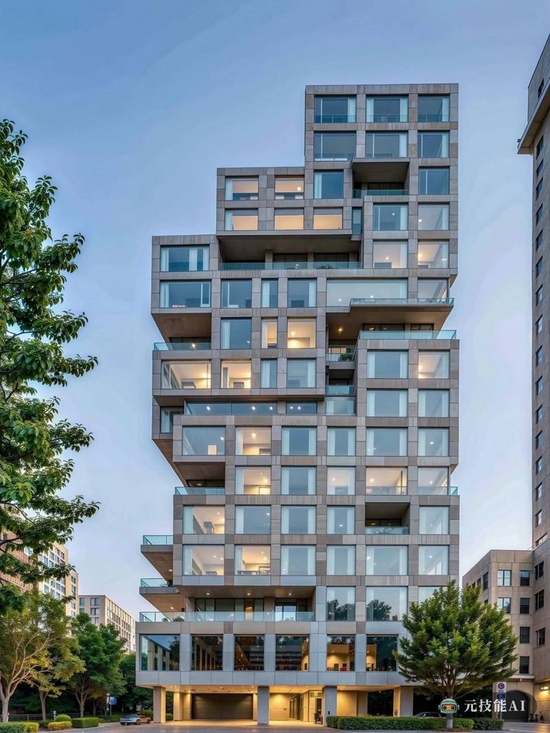 雷姆·库哈斯(Rem Koolhaas)设计的未来主义住宅建筑是现代建筑的见证。高耸入云,棱角分明的立面在地平线上勾勒出鲜明的轮廓。窗户的位置很有策略,在保持隐私的同时允许最大限度的自然光。建筑的外观是光滑的玻璃和耐用的混凝土的混合,反映了周围的城市景观,同时也代表了耐久性和弹性。在内部,开放式平面图和最先进的设施迎合了现代居民的需求,他们既欣赏豪华又欣赏功能。这不仅仅是一个居住的地方;它是一种风格的声明,也是城市进步的象征。 雷姆·库哈斯(Rem Koolhaas)设计的未来主义住宅建筑是现代建筑的见证。高耸入云,棱角分明的立面在地平线上勾勒出鲜明的轮廓。窗户的位置很有策略,在保持隐私的同时允许最大限度的自然光。建筑的外观是光滑的玻璃和耐用的混凝土的混合,反映了周围的城市景观,同时也代表了耐久性和弹性。在内部,开放式平面图和最先进的设施迎合了现代居民的需求,他们既欣赏豪华又欣赏功能。这不仅仅是一个居住的地方;它是一种风格的声明,也是城市进步的象征。