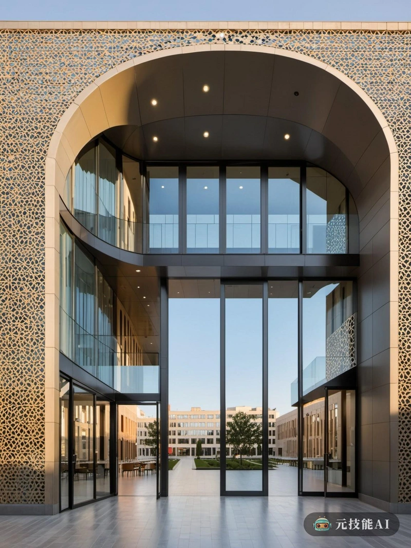 坐落在市中心的心脏地带，这家医院的设计是现代建筑创新的证明。它结合了玻璃和钢铁的光滑极简主义与摩尔式建筑的复杂细节，创造了一个独特而迷人的结构。外部是透明和耐用的融合，落地窗提供自然光线和城市景观，而钢框架确保结构的完整性。室内设计延续了极简主义的主题，简洁的线条和开放的空间，营造出平静和治愈的环境。摩尔人的影响体现在复杂的金属制品上，几何图案和阿拉伯花饰增添了一丝优雅和文化的丰富性。该设计最引人注目的特点之一是翅膀结构，它从主体建筑延伸出来，象征着一只飞翔的鸟。这个侧翼是门诊诊所和行政办公室的所在地，通过一系列桥梁与主医院相连。这样的设计不仅增加了视觉上的趣味性，而且优化了病人和工作人员的流动。这个医院的设计不仅仅是为了美观;它是关于功能性，耐用性和文化相关性，所有这些都包裹在一个当代的包装中，肯定会成为城市景观中的地标。