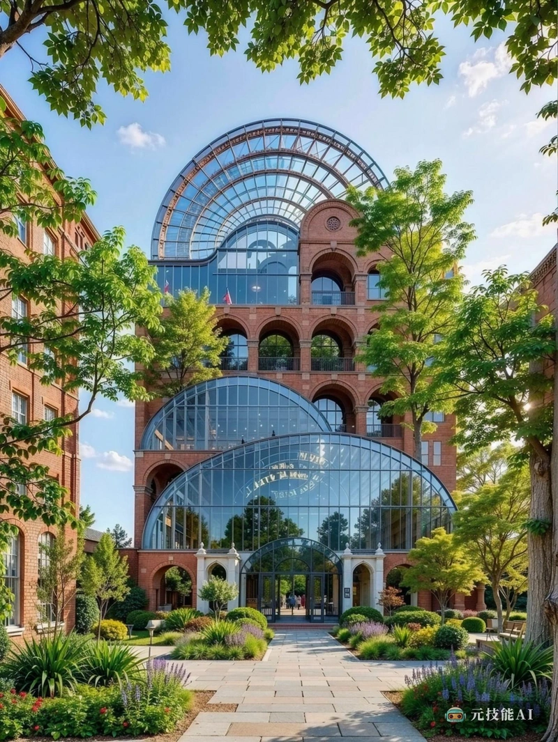 约瑟夫·帕克斯顿设计的拱形博物馆建筑的图片。这座建筑高大雄伟,拱形屋顶横跨天空,像一座凯旋的拱门欢迎游客。建筑结构由玻璃和铁制成,让自然光进入室内,营造明亮通风的氛围。建筑周围是郁郁葱葱的花园和人行道,增添了宁静祥和的氛围。博物馆似乎是自然之美和人类智慧的融合,证明了帕克斯顿的远见和工艺。 约瑟夫·帕克斯顿设计的拱形博物馆建筑的图片。这座建筑高大雄伟,拱形屋顶横跨天空,像一座凯旋的拱门欢迎游客。建筑结构由玻璃和铁制成,让自然光进入室内,营造明亮通风的氛围。建筑周围是郁郁葱葱的花园和人行道,增添了宁静祥和的氛围。博物馆似乎是自然之美和人类智慧的融合,证明了帕克斯顿的远见和工艺。