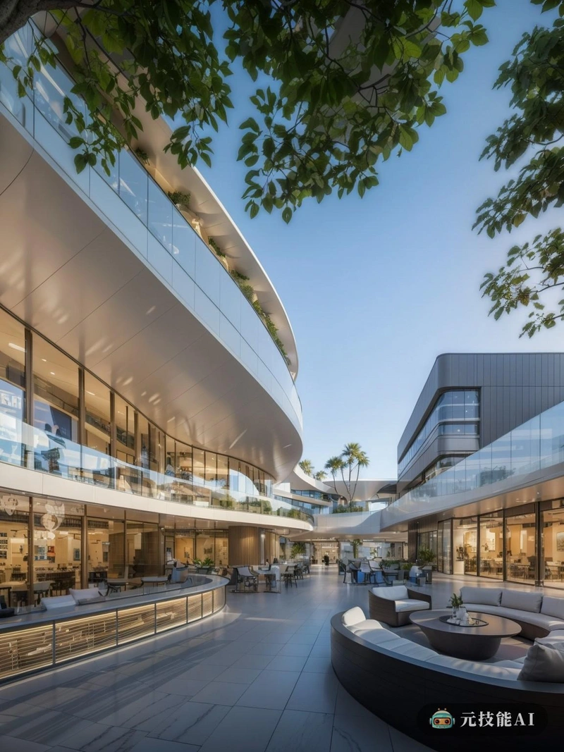 由John Lautner设计的一个充满活力的商业中心,商业中心是一个充满活力的零售,餐饮和娱乐的交叉点。建筑光滑、现代的玻璃和钢铁立面高耸入云,反映出周围的城市景观。在内部,中庭充满了自然光,将温暖的光芒投射到商店和餐馆。室内设计是功能和美学的融合,每一个细节都经过仔细考虑。从时尚的柜台到舒适的座位,商业中心是当地人和游客的目的地。 由John Lautner设计的一个充满活力的商业中心,商业中心是一个充满活力的零售,餐饮和娱乐的交叉点。建筑光滑、现代的玻璃和钢铁立面高耸入云,反映出周围的城市景观。在内部,中庭充满了自然光,将温暖的光芒投射到商店和餐馆。室内设计是功能和美学的融合,每一个细节都经过仔细考虑。从时尚的柜台到舒适的座位,商业中心是当地人和游客的目的地。