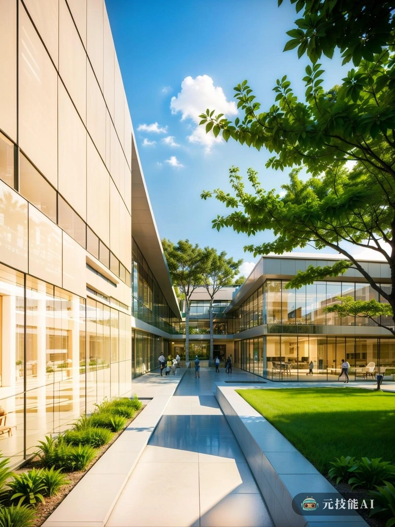 由著名建筑师贝聿铭设计的宁静校园。学校优雅地矗立在郁郁葱葱的绿色植物中,其现代而永恒的设计与自然环境相辅相成。校园以开放的空间、宽阔的走道和充足的绿地为特色,为学生提供了一个放松和鼓舞人心的环境。这些建筑以其简洁的线条和几何形状反映了贝聿铭的标志性风格,与景观和谐融合。学校的设计体现了对可持续性和功能性的承诺,为学生提供了一个培养创造力和学习能力的一流教育设施。 由著名建筑师贝聿铭设计的宁静校园。学校优雅地矗立在郁郁葱葱的绿色植物中,其现代而永恒的设计与自然环境相辅相成。校园以开放的空间、宽阔的走道和充足的绿地为特色,为学生提供了一个放松和鼓舞人心的环境。这些建筑以其简洁的线条和几何形状反映了贝聿铭的标志性风格,与景观和谐融合。学校的设计体现了对可持续性和功能性的承诺,为学生提供了一个培养创造力和学习能力的一流教育设施。