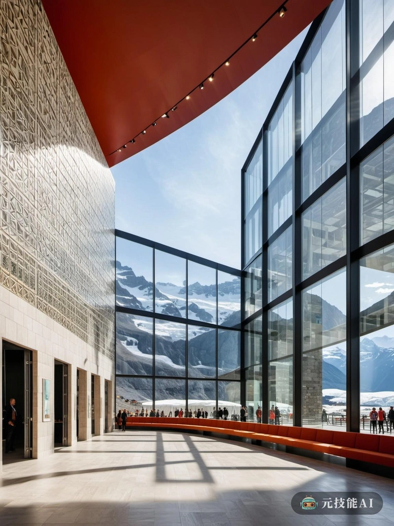 混合文化中心通过其折衷的设计体现了文化统一的愿景,融合了未来主义、文艺复兴风格和极简主义美学的元素。它在冰川地区的位置增加了独特的背景,参考了该地区的自然美景和历史意义。外部由玻璃和钢铁制成,唤起现代和透明的感觉,而内部装饰着瓷砖,向传统工艺致敬。设计的核心是一个多功能厅,灵感来自文艺复兴时期的宫殿,作为展览、表演和聚会的场所。混合文化中心不仅仅是一座建筑;它是文化交流的象征,也是社区参与的催化剂。 混合文化中心通过其折衷的设计体现了文化统一的愿景,融合了未来主义、文艺复兴风格和极简主义美学的元素。它在冰川地区的位置增加了独特的背景,参考了该地区的自然美景和历史意义。外部由玻璃和钢铁制成,唤起现代和透明的感觉,而内部装饰着瓷砖,向传统工艺致敬。设计的核心是一个多功能厅,灵感来自文艺复兴时期的宫殿,作为展览、表演和聚会的场所。混合文化中心不仅仅是一座建筑;它是文化交流的象征,也是社区参与的催化剂。