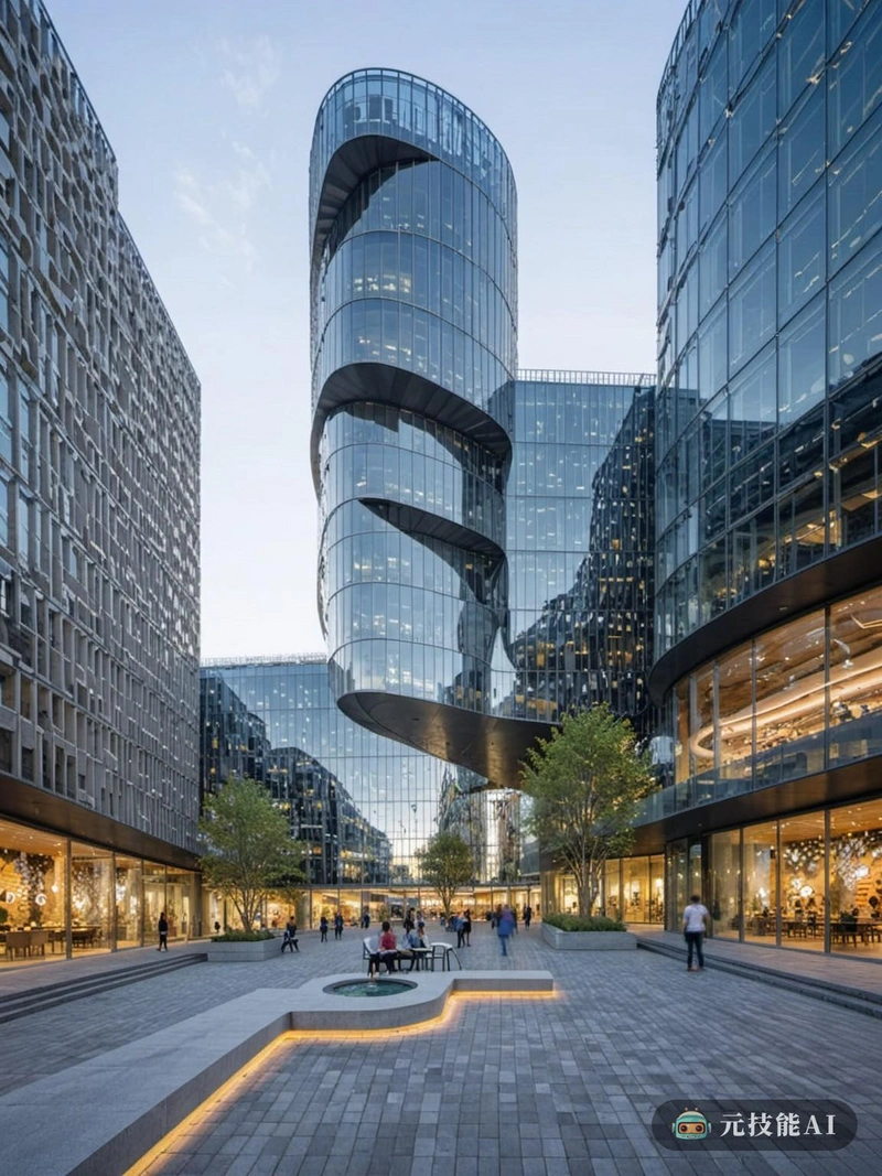 让·努维尔(Jean Nouvel)设计的商业中心在城市中心拔地而起,犹如钢铁和玻璃的视觉。建筑的立面是一个反射表面的马赛克,在白天与光和影一起玩耍,创造了一个动态的、引人入胜的视觉体验。其弯曲的线条和不对称的设计呼应了周围城市景观的流动,而其内部空间的设计则是为了舒适和功能性。在里面,中心是一个活动的蜂巢,商店,餐馆和娱乐场所都在一个屋檐下。氛围充满活力和吸引力,建筑本身也带来了兴奋和发现的感觉。让·努维尔的商业中心不仅仅是一座建筑;它是一个目的地,是城市居民的交汇点,也是设计在改变城市空间方面的力量的证明。 让·努维尔(Jean Nouvel)设计的商业中心在城市中心拔地而起,犹如钢铁和玻璃的视觉。建筑的立面是一个反射表面的马赛克,在白天与光和影一起玩耍,创造了一个动态的、引人入胜的视觉体验。其弯曲的线条和不对称的设计呼应了周围城市景观的流动,而其内部空间的设计则是为了舒适和功能性。在里面,中心是一个活动的蜂巢,商店,餐馆和娱乐场所都在一个屋檐下。氛围充满活力和吸引力,建筑本身也带来了兴奋和发现的感觉。让·努维尔的商业中心不仅仅是一座建筑;它是一个目的地,是城市居民的交汇点,也是设计在改变城市空间方面的力量的证明。
