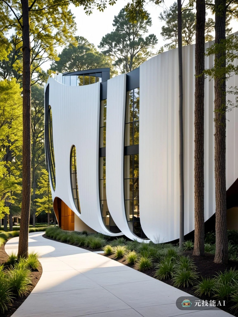 Woodlands历史街区是一个独特的设计,在现代建筑环境中体现了包豪斯运动的精髓。设计的特点是起伏的形式,向周围林地的自然美景致敬,同时也引入了创新的膜结构材料。这些膜具有动态曲线和半透明的特性,创造了光影的动态相互作用,增强了空间体验。家具在块旨在补充建筑流,借鉴传统木工技艺的同时,运用现代设计手法,呈现出一种既古朴典雅又不失现代感的风格。其结果是一个将历史、文化和当代生活编织在一起的空间叙事,为居民和游客提供了独一无二的体验。 Woodlands历史街区是一个独特的设计,在现代建筑环境中体现了包豪斯运动的精髓。设计的特点是起伏的形式,向周围林地的自然美景致敬,同时也引入了创新的膜结构材料。这些膜具有动态曲线和半透明的特性,创造了光影的动态相互作用,增强了空间体验。家具在块旨在补充建筑流,借鉴传统木工技艺的同时,运用现代设计手法,呈现出一种既古朴典雅又不失现代感的风格。其结果是一个将历史、文化和当代生活编织在一起的空间叙事,为居民和游客提供了独一无二的体验。