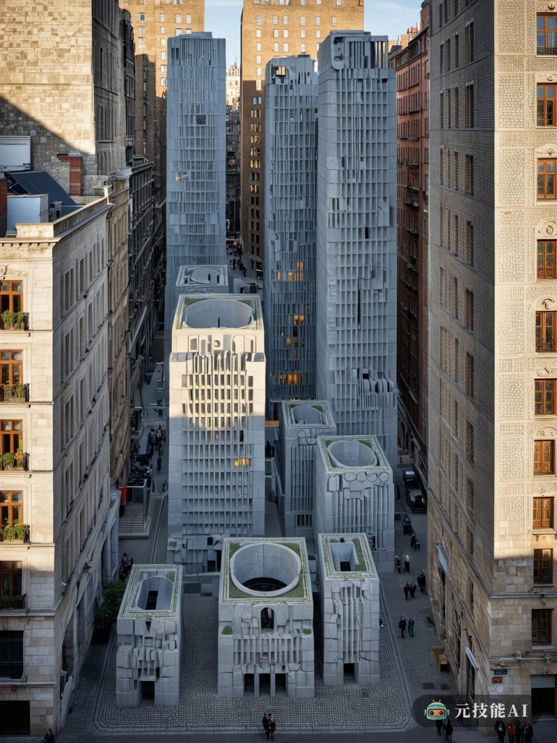 “混合城市视觉”充分释放设计的潜力,设想一个充满活力的城市景观,和谐地融合了历史和现代设计元素。在这个愿景的中心矗立着一座摩天大楼先锋摩天大楼,向现代建筑的先驱们致敬。它的正面装饰着从维多利亚风格中汲取灵感的雕塑,将旧世界的魅力与当代的创新融合在一起。这些雕塑由花岗岩制成,点缀着包豪斯风格的装饰设计,为感官创造了一场视觉盛宴。这座摩天大楼周围是历史悠久的古镇,迷宫般的鹅卵石街道和建筑低语着过去时代的故事。在这里,每一块石头似乎都在讲述一个故事,每一个立面都是历史的画布。然而,即使在这个古老的环境中,现代设计也找到了一席之地,当代雕塑和装置与旧建筑相辅相成。混合城市视觉不仅仅是关于风格的冲突,而是关于它们的和谐共存。这是一个事实的证明,即使在快节奏的现代世界,过去仍然有蓬勃发展的空间。这种设计愿景是对多样性、创新和美丽的庆祝,当不同的时代和风格汇聚在一起,创造出真正独特的东西。 “混合城市视觉”充分释放设计的潜力,设想一个充满活力的城市景观,和谐地融合了历史和现代设计元素。在这个愿景的中心矗立着一座摩天大楼先锋摩天大楼,向现代建筑的先驱们致敬。它的正面装饰着从维多利亚风格中汲取灵感的雕塑,将旧世界的魅力与当代的创新融合在一起。这些雕塑由花岗岩制成,点缀着包豪斯风格的装饰设计,为感官创造了一场视觉盛宴。这座摩天大楼周围是历史悠久的古镇,迷宫般的鹅卵石街道和建筑低语着过去时代的故事。在这里,每一块石头似乎都在讲述一个故事,每一个立面都是历史的画布。然而,即使在这个古老的环境中,现代设计也找到了一席之地,当代雕塑和装置与旧建筑相辅相成。混合城市视觉不仅仅是关于风格的冲突,而是关于它们的和谐共存。这是一个事实的证明,即使在快节奏的现代世界,过去仍然有蓬勃发展的空间。这种设计愿景是对多样性、创新和美丽的庆祝,当不同的时代和风格汇聚在一起,创造出真正独特的东西。