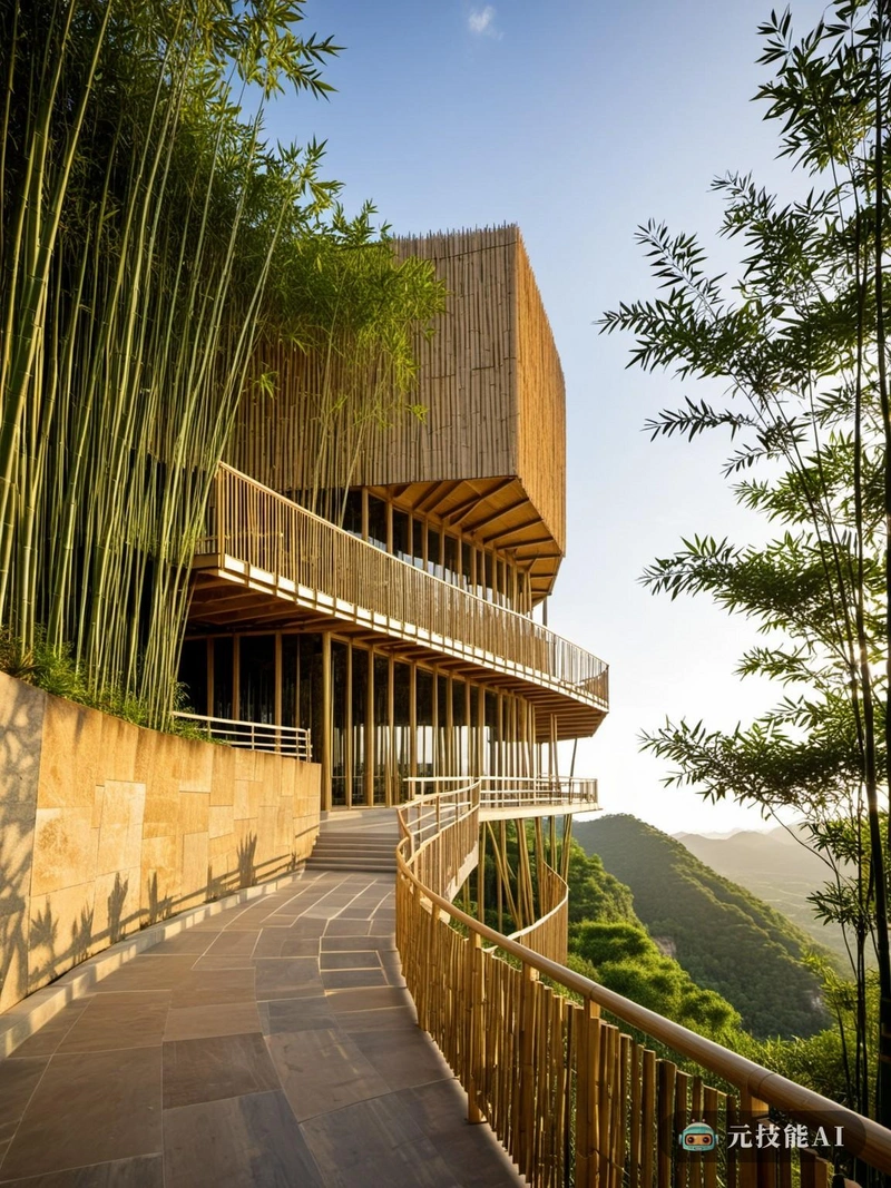 竹崖观景台是一座工业建筑杰作,将几何现代设计与竹子的自然优雅相结合。从悬崖顶上庄严地升起,这个结构提供了周围景观的壮丽景色。天文台的设计是功能主义的证明,每个元素都有自己的目的,同时保持美学的和谐。层次感的设计,与竹子元素交织在一起,创造了一种深度和质感,与几何线条和角度相辅相成。竹子的使用,一种可持续和环保的材料,进一步加强了天文台与自然的联系。竹崖观景台不仅仅是一个建筑;这是一种将人类最聪明的才智与自然奇观融合在一起的体验。 竹崖观景台是一座工业建筑杰作,将几何现代设计与竹子的自然优雅相结合。从悬崖顶上庄严地升起,这个结构提供了周围景观的壮丽景色。天文台的设计是功能主义的证明,每个元素都有自己的目的,同时保持美学的和谐。层次感的设计,与竹子元素交织在一起,创造了一种深度和质感,与几何线条和角度相辅相成。竹子的使用,一种可持续和环保的材料,进一步加强了天文台与自然的联系。竹崖观景台不仅仅是一个建筑;这是一种将人类最聪明的才智与自然奇观融合在一起的体验。
