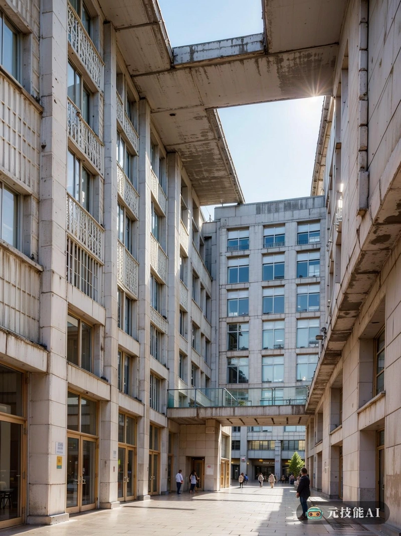 阿尔多·罗西设计的学校建筑自豪地矗立在城市中心,证明了他对教育和社区的愿景。立面是现代与传统的和谐融合,几何图案蚀刻在混凝土上,参考过去,展望未来。窗户很大,吸引自然光进入室内,象征着学习的开放和明亮。学校不仅仅是一个教育的地方;它是一座具有文化和建筑意义的灯塔,激励着子孙后代。 阿尔多·罗西设计的学校建筑自豪地矗立在城市中心,证明了他对教育和社区的愿景。立面是现代与传统的和谐融合,几何图案蚀刻在混凝土上,参考过去,展望未来。窗户很大,吸引自然光进入室内,象征着学习的开放和明亮。学校不仅仅是一个教育的地方;它是一座具有文化和建筑意义的灯塔,激励着子孙后代。