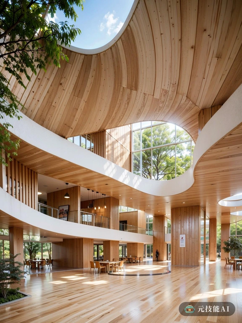 由阿尔瓦·阿尔托(Alvar Aalto)设计的展览馆渲染图描绘了一个与自然环境无缝融合的现代主义结构。建筑的形式以曲线和有机形状为特征,反映了阿尔托对有机建筑的承诺。大窗户允许自然光进入室内,创造一个明亮通风的空间。外部包裹着与环境相协调的材料,可能是当地的石头或木材,进一步强调了建筑与场地的联系。设计散发出一种平静和宁静的感觉,邀请游客在其和平的范围内探索展品。 由阿尔瓦·阿尔托(Alvar Aalto)设计的展览馆渲染图描绘了一个与自然环境无缝融合的现代主义结构。建筑的形式以曲线和有机形状为特征,反映了阿尔托对有机建筑的承诺。大窗户允许自然光进入室内,创造一个明亮通风的空间。外部包裹着与环境相协调的材料,可能是当地的石头或木材,进一步强调了建筑与场地的联系。设计散发出一种平静和宁静的感觉,邀请游客在其和平的范围内探索展品。