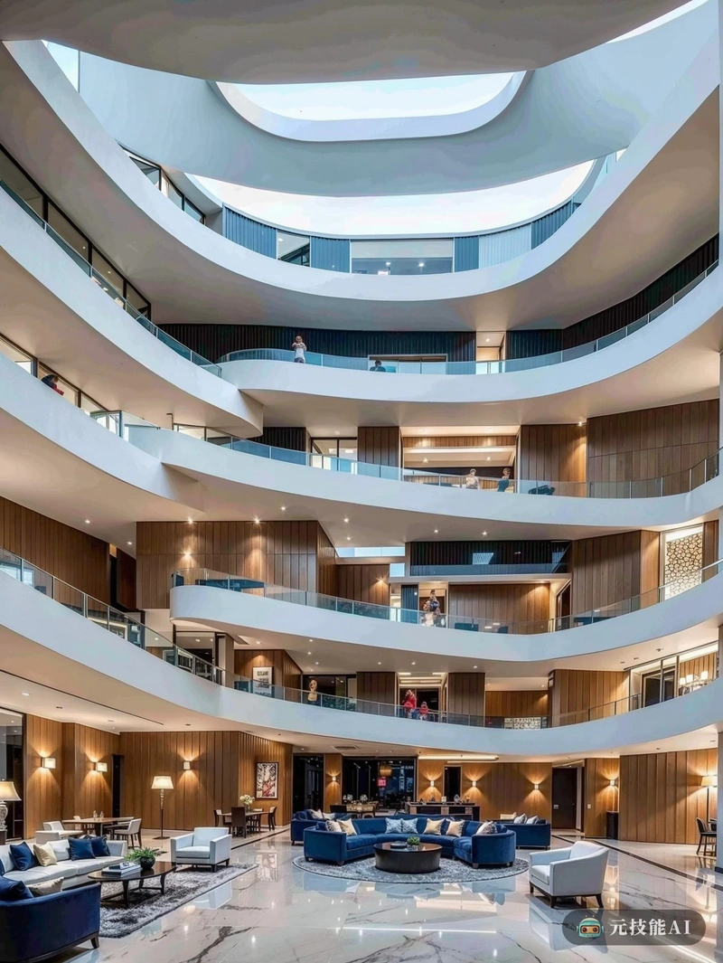 现代主义优雅的愿景，酒店由Eero Saarinen设计，是建筑力量的证明。立面，曲线和角度的发挥，以微笑迎接路人，邀请他们进入一个豪华和舒适的世界。室内同样令人印象深刻的是迷宫般的空间，每个空间都旨在唤起特定的情感或体验。大堂，其高耸的天花板和豪华的座位，提供了一种到达的感觉，而客房，其圆滑的线条和华丽的饰面，提供了一个宁静的避难所。整个设计在形式和功能之间保持了完美的平衡，创造了一个不仅美观，而且具有高度功能性和吸引力的空间。