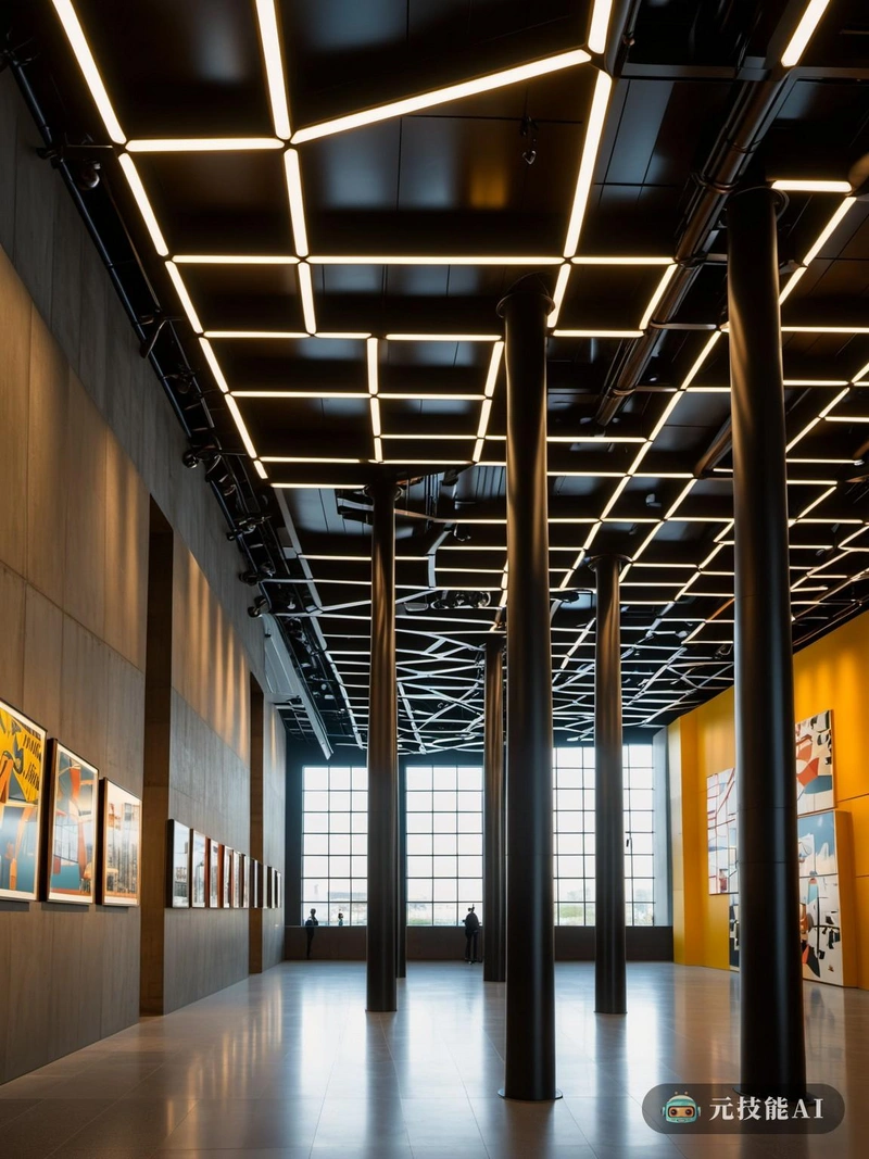 雷姆·库哈斯(Rem Koolhaas)设计的未来主义博物馆是当代建筑的灯塔。结构看起来像一个相互连接的迷宫,每个体量都用独特的材料调色板完成。外部是玻璃、钢铁和混凝土的组合,以动态的方式反射和吸收光线。在内部,画廊的设计使游客沉浸在展览中,灵活的空间迎合了各种艺术品。天花板是一个由暴露的管道和管道组成的复杂网络,创造了一种工业而优雅的美学。博物馆的设计体现了库哈斯的功能主义哲学,将形式与功能无缝融合。 雷姆·库哈斯(Rem Koolhaas)设计的未来主义博物馆是当代建筑的灯塔。结构看起来像一个相互连接的迷宫,每个体量都用独特的材料调色板完成。外部是玻璃、钢铁和混凝土的组合,以动态的方式反射和吸收光线。在内部,画廊的设计使游客沉浸在展览中,灵活的空间迎合了各种艺术品。天花板是一个由暴露的管道和管道组成的复杂网络,创造了一种工业而优雅的美学。博物馆的设计体现了库哈斯的功能主义哲学,将形式与功能无缝融合。