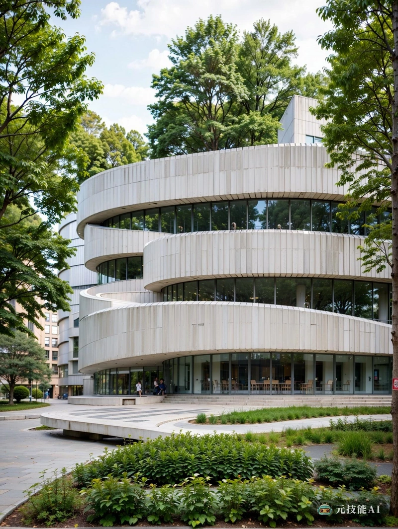 由Sverre Fehn设计的蛇形博物馆建筑在城市景观中脱颖而出，其优雅的线条贯穿城市肌理。结构看起来像波浪一样起伏，优雅地沿着场地的轮廓流动。它的曲线形式与周围城市街道的直线形成鲜明对比，在城市的传统网格和博物馆的自由形式表达之间创造了新旧之间的视觉对话。建筑的外部以中性色调完成，使其融入周围环境，同时仍保持强烈的视觉存在感。窗户的位置很有策略，可以勾勒出城市的景色，吸引路人窥视并发现里面的宝藏。蛇形博物馆是建筑改造空间和激发好奇心的力量的证明。