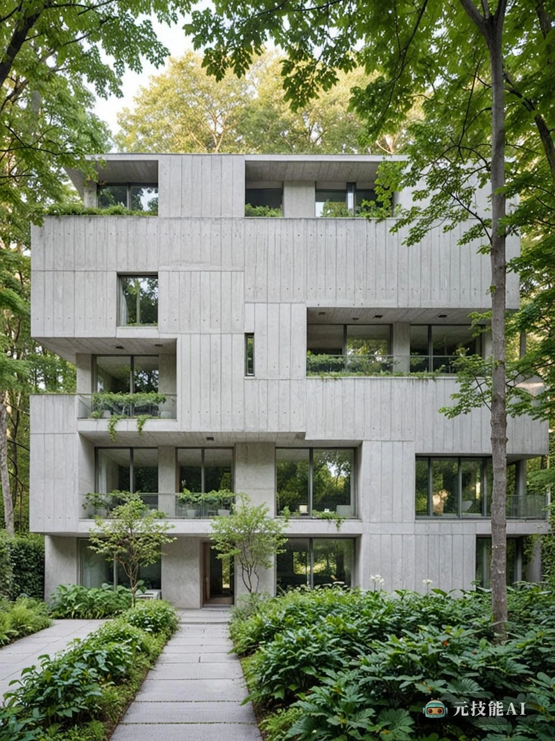 由Sverre Fehn设计的宁静住宅建筑优雅地矗立在郁郁葱葱的绿色背景下。该建筑以其简洁的线条和简约的设计,与周围的自然环境无缝融合。大窗户允许充足的自然光线透过,创造明亮通风的室内。外部细节,如纹理混凝土和金属的使用,为建筑的简约立面增添了视觉趣味。住宅建筑是Sverre Fehn设计理念的证明,提供了一个和谐的生活空间,既现代又环保。 由Sverre Fehn设计的宁静住宅建筑优雅地矗立在郁郁葱葱的绿色背景下。该建筑以其简洁的线条和简约的设计,与周围的自然环境无缝融合。大窗户允许充足的自然光线透过,创造明亮通风的室内。外部细节,如纹理混凝土和金属的使用,为建筑的简约立面增添了视觉趣味。住宅建筑是Sverre Fehn设计理念的证明,提供了一个和谐的生活空间,既现代又环保。