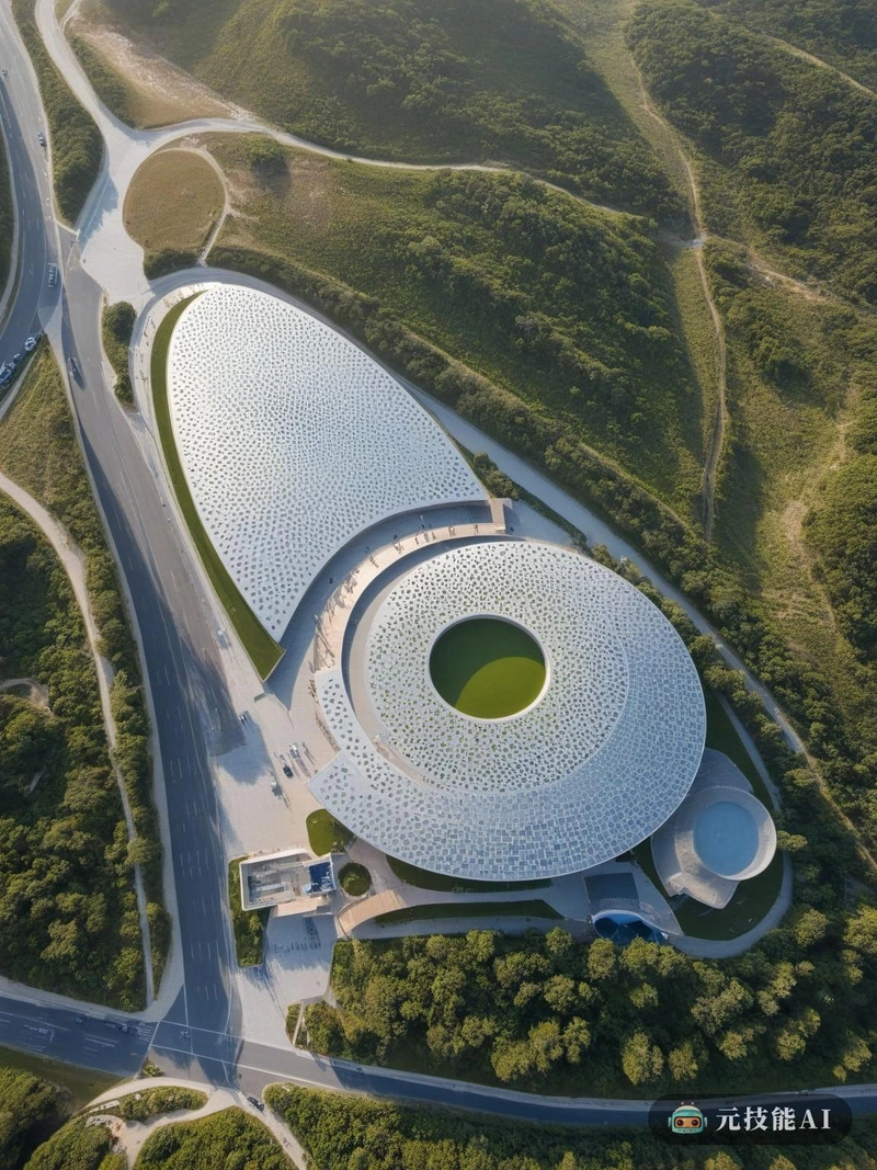 海岸视觉观景台是沿海建筑和尖端技术的和谐融合,从山麓优雅地升起,提供周围景观的全景。它的观景台坐落在高高的山腰上,是一个感官的避难所,游客可以在那里眺望地平线,欣赏广阔的自然世界。整个设计结合了可持续原则,使用当地采购的砖块和其他天然材料,以尽量减少对环境的影响。建筑的穿孔结构允许最佳的自然采光,减少了白天对人工照明的需求。这一策略不仅节省了能源,还创造了一个温暖、吸引人的氛围,与周围地区的自然美景相得益彰。高科技元素无缝地融入到设计中,为游客提供互动展示,让他们了解当地的生态和天气模式。这些特色与天文台的全景设计相结合,创造出身临其境的体验,鼓励游客欣赏和尊重自然世界。海岸观景台不仅仅是一栋建筑;它证明了可持续设计的可能性,是一个对环境更负责任的未来的希望灯塔。 海岸视觉观景台是沿海建筑和尖端技术的和谐融合,从山麓优雅地升起,提供周围景观的全景。它的观景台坐落在高高的山腰上,是一个感官的避难所,游客可以在那里眺望地平线,欣赏广阔的自然世界。整个设计结合了可持续原则,使用当地采购的砖块和其他天然材料,以尽量减少对环境的影响。建筑的穿孔结构允许最佳的自然采光,减少了白天对人工照明的需求。这一策略不仅节省了能源,还创造了一个温暖、吸引人的氛围,与周围地区的自然美景相得益彰。高科技元素无缝地融入到设计中,为游客提供互动展示,让他们了解当地的生态和天气模式。这些特色与天文台的全景设计相结合,创造出身临其境的体验,鼓励游客欣赏和尊重自然世界。海岸观景台不仅仅是一栋建筑;它证明了可持续设计的可能性,是一个对环境更负责任的未来的希望灯塔。