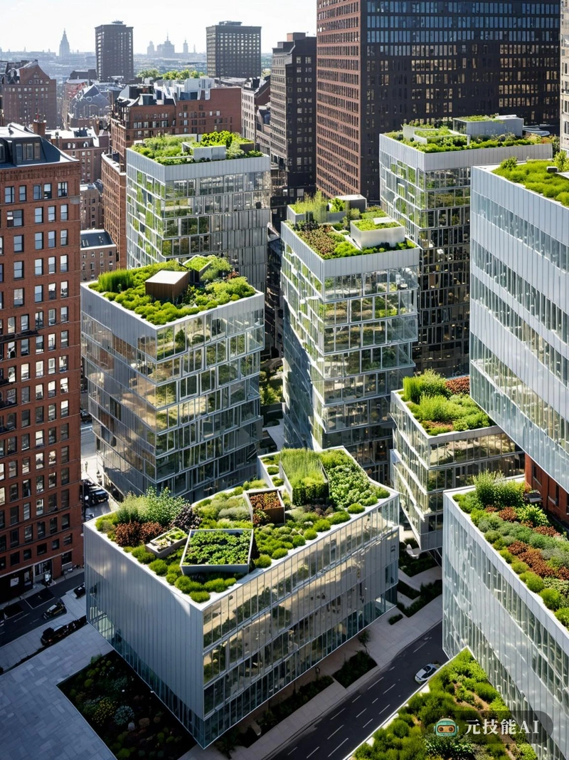 释放工业建筑的全部潜力,后现代生态大都市设想一个高科技城市,在这里,过去和未来共存于折衷设计和技术进步的和谐融合中。城市景观以水晶形状为主,它们的立面蚀刻着复杂的金属网,与光线嬉戏跳舞,在城市景观中投射出动态的阴影。这些带有后现代讽刺意味和复杂性的建筑不仅仅是建筑;它们是一个重视创新和可持续发展的社会的宣言。城市是一个有生命的有机体,每一座水晶大厦都是一个更大的生态系统中的一个细胞,与自然协同工作,创造一个可呼吸、宜居的空间。绿色屋顶和垂直花园提供了天然的缓冲,冷却了城市热岛效应,同时过滤了空气污染。在内部,建筑同样充满活力,开放的平面图鼓励互动和协作,培养社区意识和归属感。后现代生态大都市不仅仅是一个设计;这是一个更美好、更可持续的未来的宣言。 释放工业建筑的全部潜力,后现代生态大都市设想一个高科技城市,在这里,过去和未来共存于折衷设计和技术进步的和谐融合中。城市景观以水晶形状为主,它们的立面蚀刻着复杂的金属网,与光线嬉戏跳舞,在城市景观中投射出动态的阴影。这些带有后现代讽刺意味和复杂性的建筑不仅仅是建筑;它们是一个重视创新和可持续发展的社会的宣言。城市是一个有生命的有机体,每一座水晶大厦都是一个更大的生态系统中的一个细胞,与自然协同工作,创造一个可呼吸、宜居的空间。绿色屋顶和垂直花园提供了天然的缓冲,冷却了城市热岛效应,同时过滤了空气污染。在内部,建筑同样充满活力,开放的平面图鼓励互动和协作,培养社区意识和归属感。后现代生态大都市不仅仅是一个设计;这是一个更美好、更可持续的未来的宣言。