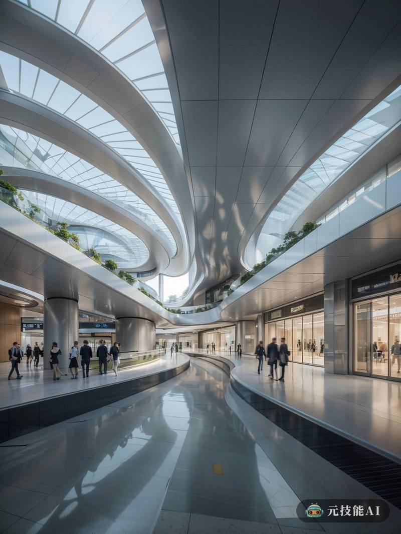 雷姆·库哈斯(Rem Koolhaas)设计的未来主义火车站是现代建筑的纪念碑。车站是曲线和角度的动态融合,其外部覆盖着光滑的银色面板,反映了熙熙攘攘的城市景观。在室内,空间是通风和开放的,天花板到地板的窗户使室内充满了自然光。平台通过圆滑、弯曲的坡道进入,室内设计是功能和美学的和谐融合。车站的设计体现了库哈斯融合新旧的理念,向铁路旅行的历史致敬,同时展望未来。 雷姆·库哈斯(Rem Koolhaas)设计的未来主义火车站是现代建筑的纪念碑。车站是曲线和角度的动态融合,其外部覆盖着光滑的银色面板,反映了熙熙攘攘的城市景观。在室内,空间是通风和开放的,天花板到地板的窗户使室内充满了自然光。平台通过圆滑、弯曲的坡道进入,室内设计是功能和美学的和谐融合。车站的设计体现了库哈斯融合新旧的理念,向铁路旅行的历史致敬,同时展望未来。