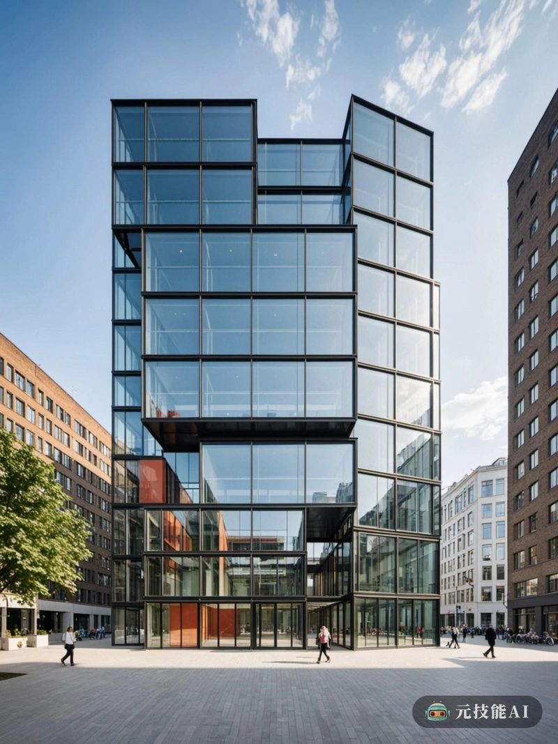 作为城市简约的脉搏，设计理念体现了繁华城市的本质，包裹在玻璃和钢铁的极简主义中。该空间是包豪斯风格的金属结构的集群布局，旨在唤起一种活力和连通性。玻璃面板允许自然光进入室内，创造明亮通风的氛围，而钢框架提供结构和稳定性。包豪斯的影响体现在简洁的线条和几何形状上，创造了艺术和功能的和谐融合。集群的布局促进了社会互动，鼓励路人参与空间和彼此。在夏天，太阳在玻璃面板上的反射产生了闪烁的效果，进一步激活了城市景观。这个设计证明了简约的力量，将现代设计和城市生活的精华结合在一起。
