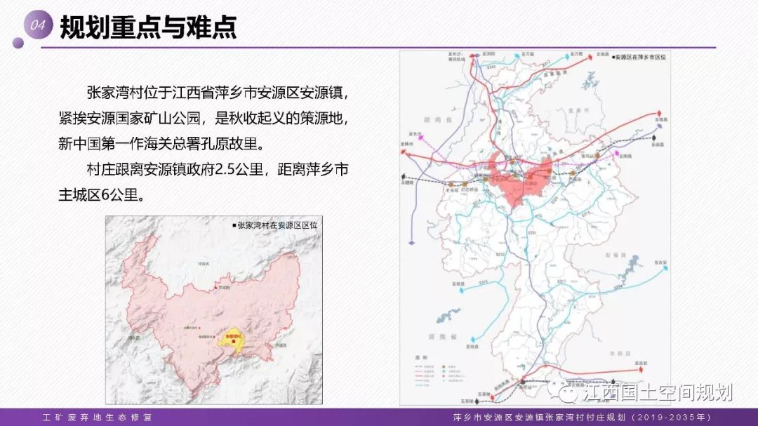 江西省级试点:萍乡市安源区镇张家湾村庄规划(2019-2035年)