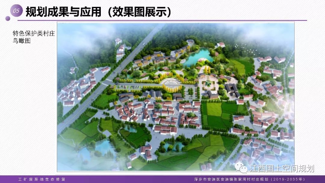 江西省级试点:萍乡市安源区镇张家湾村庄规划(2019-2035年)