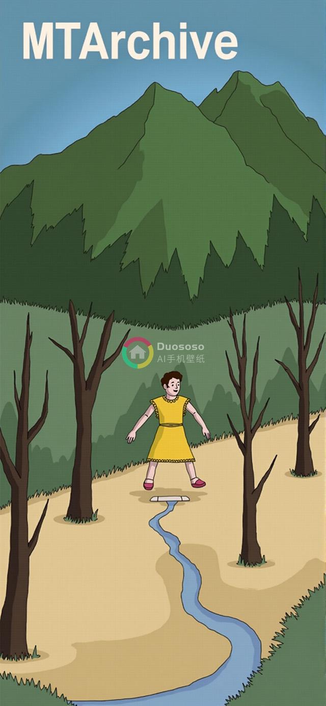 MTArchive：童话风插画展现女孩河畔欢迎