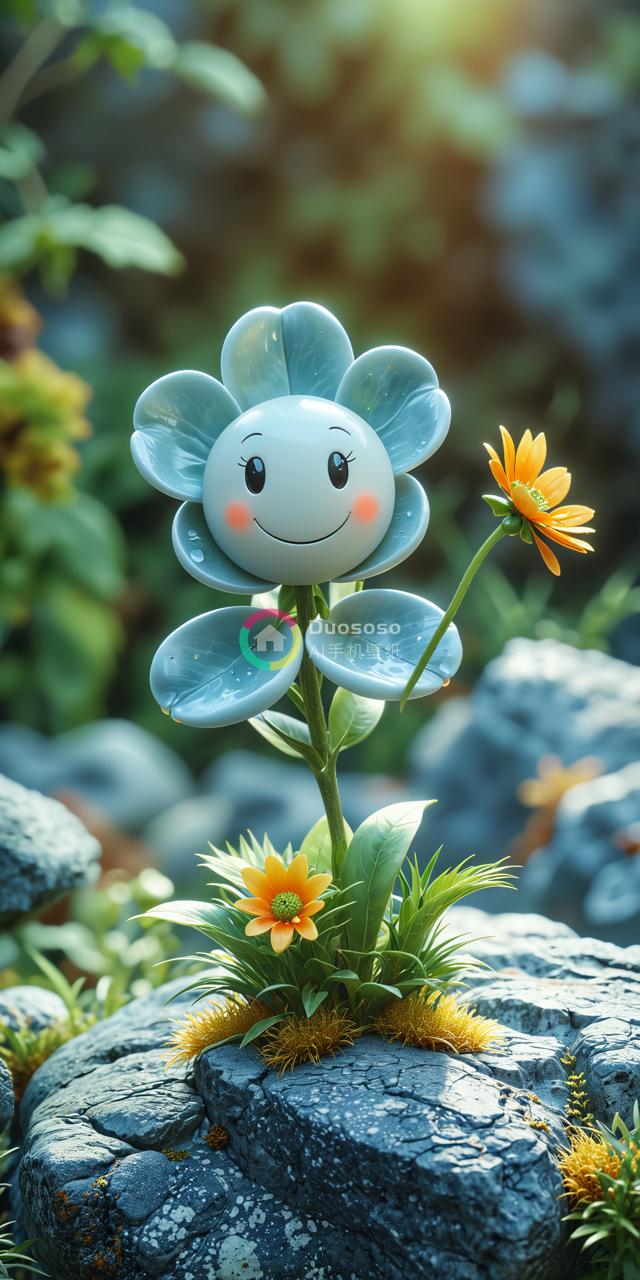 可爱的小花：充满活力的自然艺术